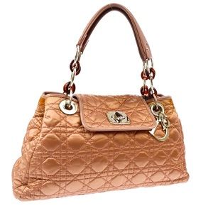 💞❤️‍🔥🤍🩰 CHRISTIAN DIOR Pink Cannage Handbag